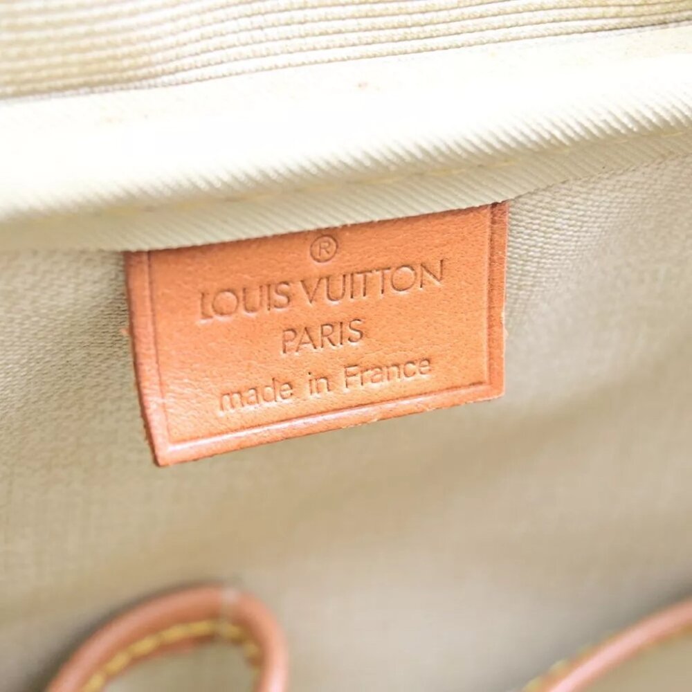 AUTHENTICITY GUARANTEED LOUIS VUITTON LV Logo Deauville Hand Bag Monogram - Picture 13 of 14